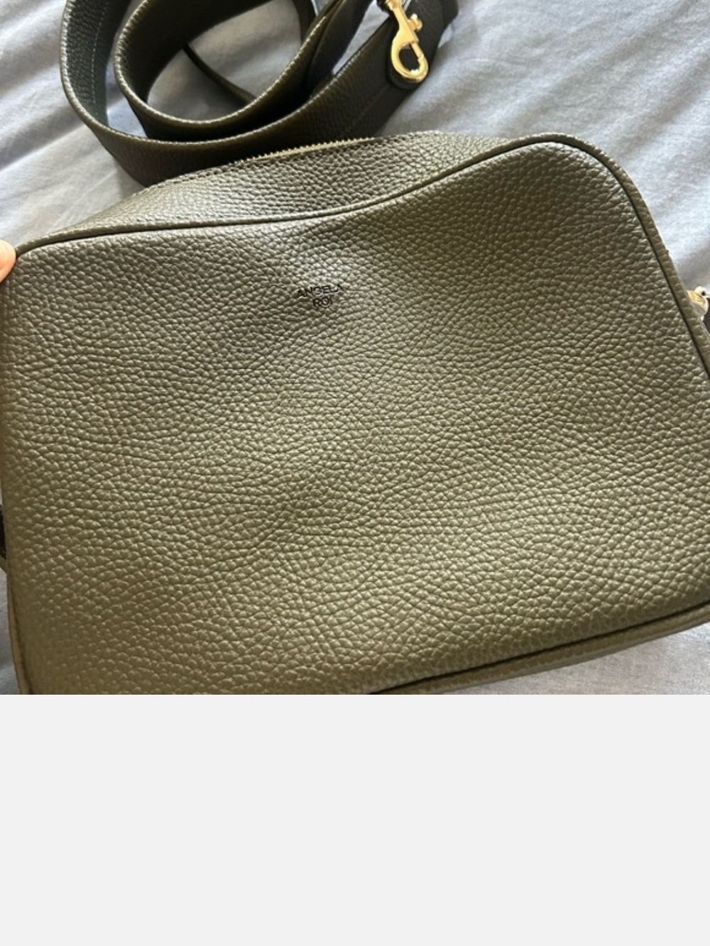 Angela Roi Grace Olive Crossbody